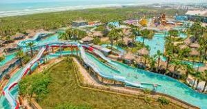 The Schlitterbahn Waterpark Galveston, Texas is good place to visit on weekend.