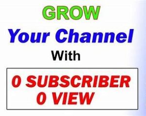 Some secrets in this article that will help you to grow with 0 views and 0 subscribers.