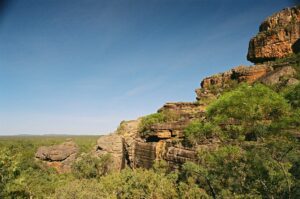 A site with significant Aboriginal rock art and cultural significance.