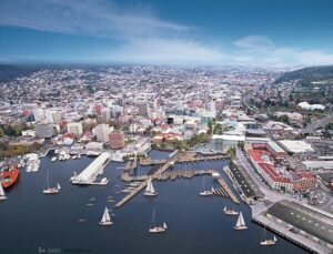 The Hobart Waterfront is a vibrant hub of activity, offering a mix of historical sites, cultural attractions, and dining options.