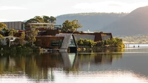 A unique and innovative museum located along the Derwent River, MONA showcases a diverse collection of contemporary and ancient art.