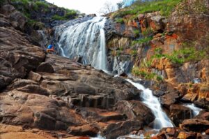 Hike through the picturesque Lesmurdie Falls National Park to witness the cascading waterfalls and stunning views of the surrounding landscape.