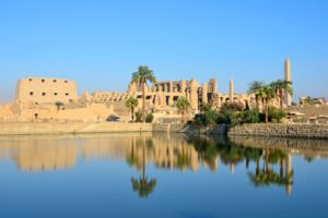 Situated in Luxor, Karnak Temple is one of the largest temple complexes in Egypt. Dedicated to the god Amun, the temple features impressive columns, statues, and hieroglyphics that offer insights into ancient Egyptian religious practices.