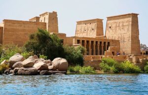 Situated on an island in the Nile River near Aswan, Philae Temple is dedicated to the goddess Isis. The temple complex features well-preserved structures, including pylons, courts, and sanctuaries, offering visitors a glimpse into ancient Egyptian religious practices.