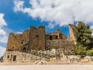 Situated in northern Jordan, Ajloun Castle is a 12th-century fortress built by the Ayyubid dynasty. The castle offers panoramic views of the surrounding countryside and provides insight into Jordan's medieval history.