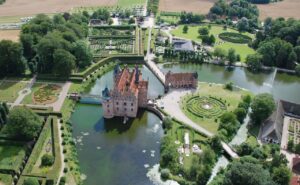 Situated on Funen Island, this well-preserved Renaissance water castle is surrounded by beautiful gardens and offers a glimpse into Danish aristocratic life.
