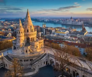 Also in Budapest, this neo-Gothic terrace provides panoramic views of the Danube River and the cityscape. Historical Sites for Tourists in Hungary.