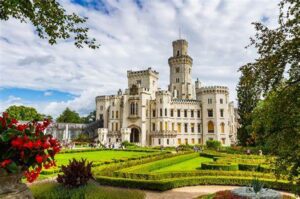 Often referred to as the Czech Windsor, this fairytale-like castle showcases Romantic architecture and beautiful landscaped gardens. 