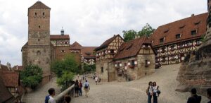 A medieval fortress overlooking the city, Nuremberg Castle offers panoramic views and insights into the city's history. Tourists can visit Nuremberg Castle which is one of the historical sites in Germany.