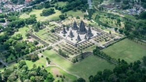 Also situated in Central Java, Prambanan is a Hindu temple complex known for its towering spires and detailed reliefs. Built in the 9th century, this site is a testament to Indonesia's ancient architectural and artistic achievements.