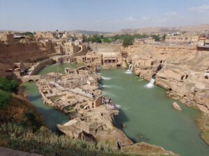 This UNESCO World Heritage Site in Khuzestan Province showcases an ancient irrigation system that dates back to the 5th century BC, featuring dams, canals, and water mills.
