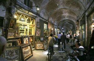 The bazaar in Tabriz is one of the oldest and largest covered markets in the world, offering a glimpse into Iran's trading history and architectural heritage.