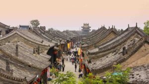 A well-preserved walled city in Shanxi Province, offering a glimpse into traditional Chinese architecture and urban planning.