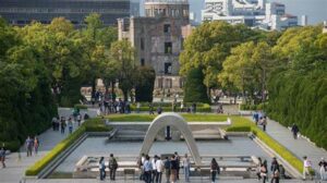 This park commemorates the victims of the atomic bombing of Hiroshima during World War II. Visitors can pay their respects at the Peace Memorial Museum and see the iconic A-Bomb Dome. Tourists can see historical sites, beautiful gardens and traditional architecture and learn about the imperial history of Japan.