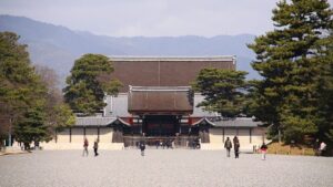 The Kyoto Imperial Palace served as the residence of the Imperial family until the capital was moved to Tokyo in the 19th century. Tourists can see historical sites, beautiful gardens and traditional architecture and learn about the imperial history of Japan.