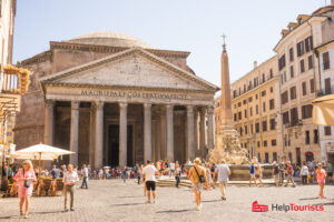 A marvel of ancient Roman engineering, the Pantheon is a well-preserved temple dedicated to the Roman gods, with its iconic dome and oculus.