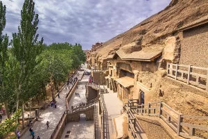 Found near Dunhuang, these ancient Buddhist cave temples are adorned with intricate murals and sculptures dating back over a thousand years.