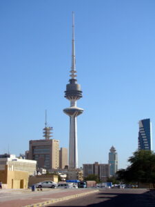 Standing as a symbol of Kuwait's liberation from Iraq in 1991, the Liberation Tower offers panoramic views of the city and surrounding desert landscape.