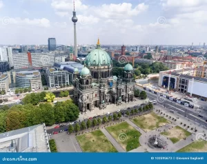 aerial view of the germany. 1