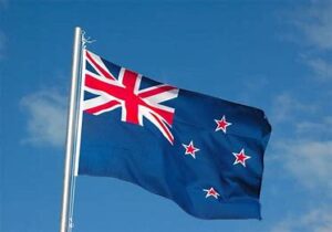 Flag of New Zealand.