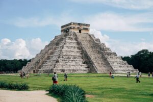 This ancient Mayan city in the Yucatan Peninsula is known for its iconic pyramid, El Castillo, and intricate stone carvings.