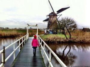 A UNESCO World Heritage site featuring a collection of 19 windmills, symbolizing the Netherlands' battle against water.