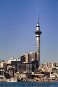 Auckland's iconic landmark, the Sky Tower offers panoramic views of the city and surrounding area, as well as dining and entertainment options.