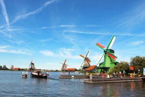 A historic village with well-preserved windmills, traditional Dutch houses, and museums showcasing the country's rich heritage.