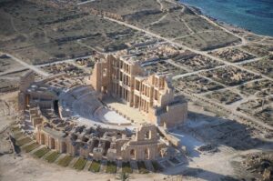 Another Roman city along the Libyan coast, Sabratha is renowned for its stunning theater, which is one of the best-preserved examples of Roman architecture in North Africa. The site also features temples, baths, and a forum.