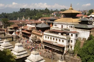 A visit to Pashupatinath Temple offers a deeply immersive experience, providing a glimpse into the heart of Nepalese spirituality and cultural traditions.