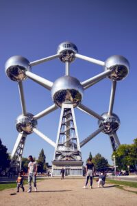 Originally constructed for the 1958 Brussels World Expo, this iconic structure represents an iron crystal magnified 165 billion times. It offers panoramic views of Brussels and houses exhibitions.