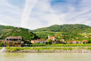 A picturesque region along the Danube River, famous for its charming villages, terraced vineyards, and historical sites like Dürnstein Castle, where Richard the Lionheart was imprisoned.