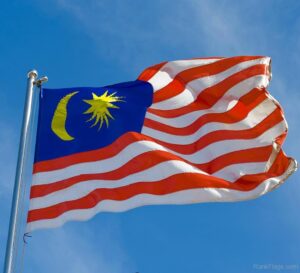 Images of the flag of Malaysia.