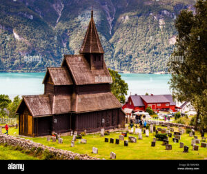 Urnes Stave Church, a UNESCO World Heritage Site, is the oldest stave church in Norway, dating back to the 12th century. It features intricate wood carvings and is an excellent example of traditional Scandinavian wooden architecture.