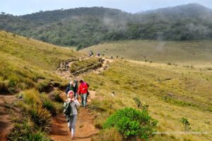 Known for its stunning landscapes, including World's End, a sheer cliff with breathtaking views.