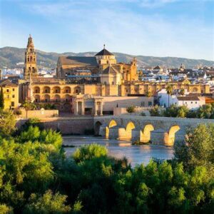 This mosque-cathedral in Cordoba is a symbol of the city's diverse history and features a blend of Islamic and Christian architecture.