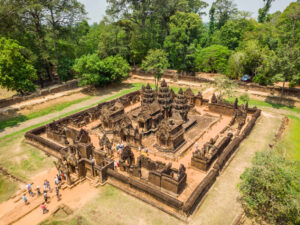 Often referred to as the "Citadel of Women," this temple is famous for its exquisite pink sandstone carvings and intricate details. It is a bit further from the main Angkor complex but well worth the visit.