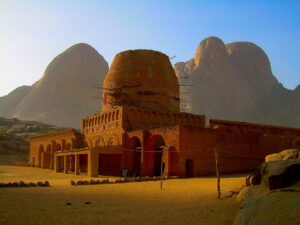 The city is famous for its unique architecture, including the iconic Khatmiyah Mosque, and offers opportunities for hiking and exploring the surrounding mountains.