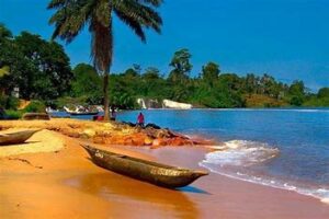 Known for its stunning beaches and waterfalls, Kribi is a popular destination for relaxation and water activities. The nearby Lobe Waterfalls, where the river meets the ocean, is a must-see attraction.