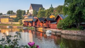 This charming medieval town is famous for its colorful wooden houses, cobblestone streets, and picturesque riverside views, making it a lovely day trip from Helsinki.