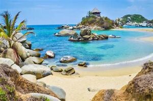 Located on the Caribbean coast, Tayrona Park is famous for its stunning beaches, lush jungles, and diverse wildlife. Visitors can hike through the park to discover pristine beaches like Cabo San Juan.