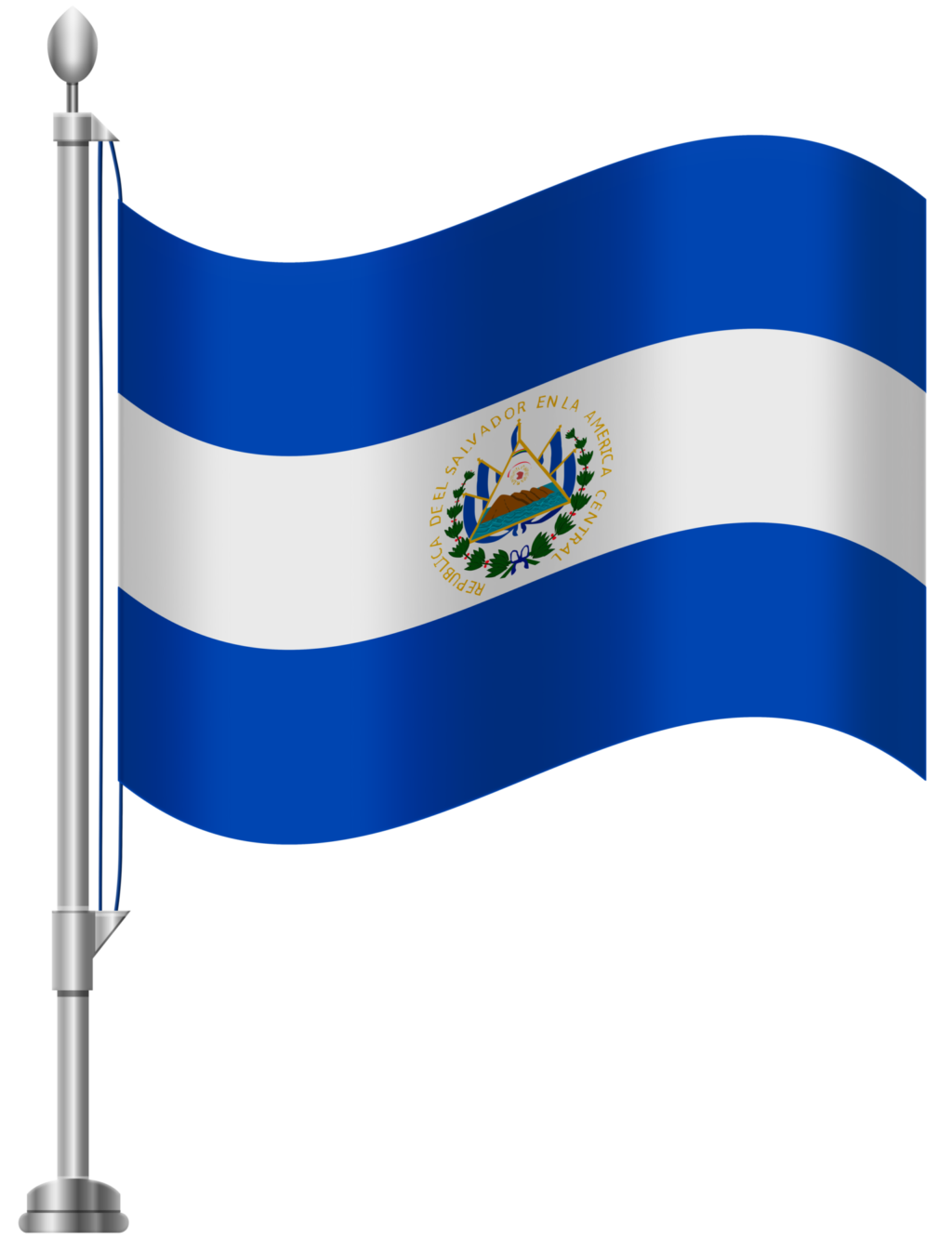 Image of the flag of El Salvador.