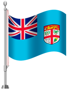 Image of the flag of the Fiji.