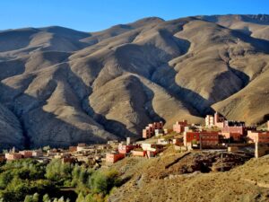 With dramatic peaks and traditional Berber villages, the Atlas Mountains provide stunning vistas and hiking opportunities. The Toubkal Summit, the highest peak in North Africa, is a challenging yet rewarding climb.