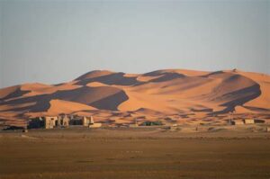 Situated on the edge of the Sahara, Merzouga offers travelers the chance to experience a magical sunset over the dunes.Its unique, isolated charm makes it the perfect destination for those seeking adventure and peace.