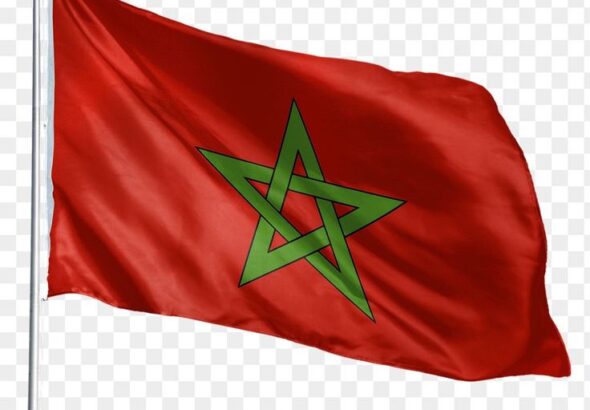 image of the flag of Morocco.