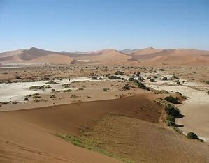 The Namib Desert is one of the oldest deserts in the world, famous for its towering red sand dunes and vast, arid landscapes. Its unique ecosystem supports desert-adapted wildlife and offers breathtaking views, especially at sunrise and sunset.