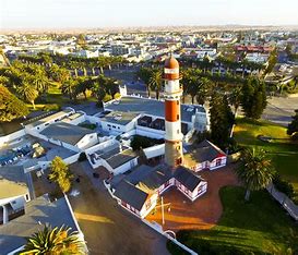 Swakopmund is a charming coastal town in Namibia, known for its German colonial architecture and stunning beaches. It's a popular destination for adventure activities like sandboarding, quad biking, and exploring the nearby desert.